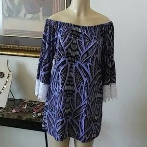 West/Loop Blue Casual Dress